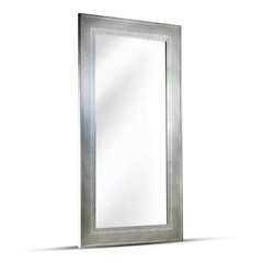 Large Rectangle White Modern Mirror (46.5 In. H X 25 In. W)