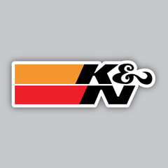 K&N Filters Vinyl Sticker/Decal – Racing – Oil – Air Intake – Vintage – Classic