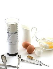 Plastic Rotating Adjustable Measuring Cups Kitchen Gadgets