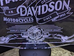 Harley Davidson Large Customizable L.E.D. Sign Display