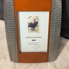 Weston Gallery Christopher Badarello Collection Mahogany/Pewter Frame 4X6