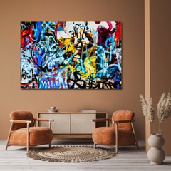Colorful Abstract Canvas Wall Art Modern Abstract Canvas Print Aesthe Home Decor