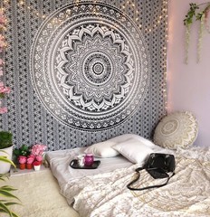Tapestry Mandala Wall Hanging Home Decor Blanket Hippie Bohemian Queen Bedspread