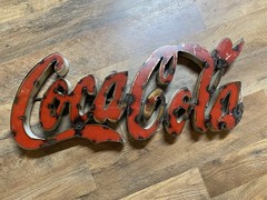 Metal Art Coca Cola Sign