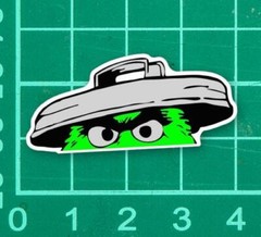 Oscar the Grouch Sticker