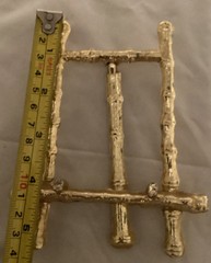 5 pieces Mini Wood Display Easel for Displaying Small Canvases, Photo (C2)