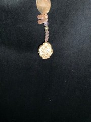 Exquisite Handmade Beaded Gemstone Hanging Decor – Shimmering Colors – $50
