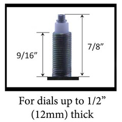 Seiko-SKP Quartz Battery Clock Movements Kit with Hands, 11/16″ Shaft (Set of 6)
