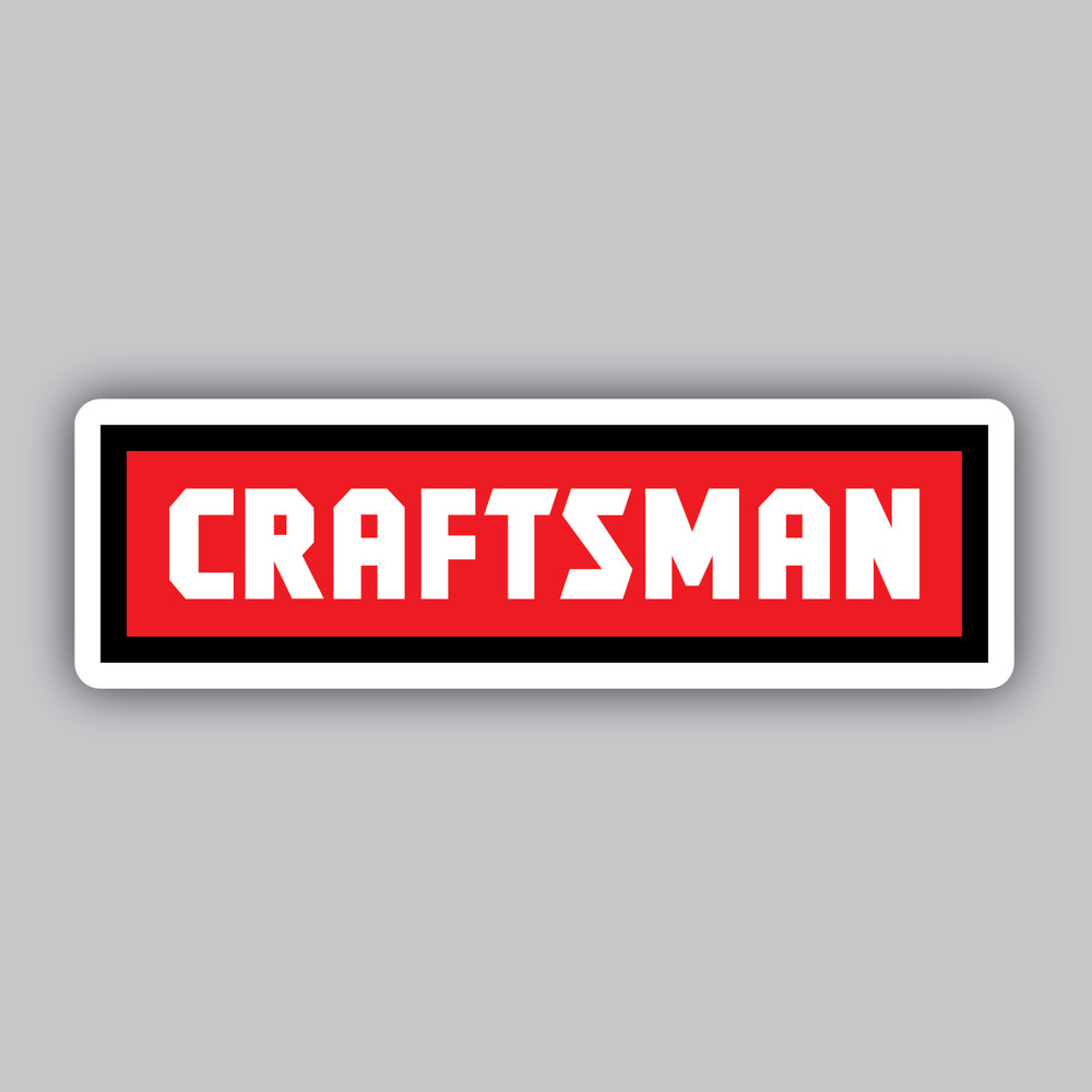 Craftsman Tools Vinyl Sticker/Decal – Automotive – Ratchet-Wrench -Driver-Racing