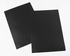 Magnetic Chalkboard Self-Adhesive Sheets – Set of 2 Extra Large Reusable Chal…