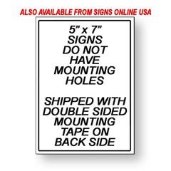 No Parking Do Not Block Garage Door Sign Metal Magnetic Decal towed warning