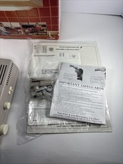 Vintage New Open Box GE Spacemaker AM FM Clock Radio Under Cabinet Light 7-4230