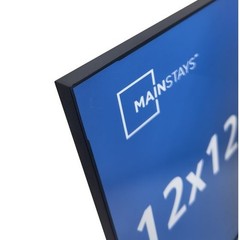 (2 pack) New MS 12×12 Front Loading Tabletop/Wall Picture Frame, Black