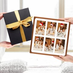 , 4×6 Collage Picture Frame – Solid Wood With Real Glass – Multi Picture Fram…