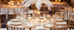 6 Pack White Round Tablecloth, 120 Inch Round Table Cloth Polyester Fabric