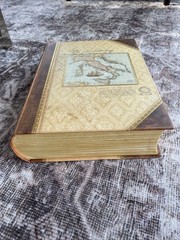 Punch Studio Book Box Vintage Style Map Of Italy Keepsakes Trinket Box 11x8x3″