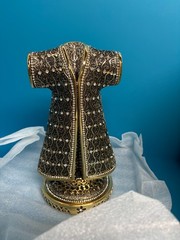 Islamic Home Decoration OttomanKaftan Statue w99 Names of Allah & Crystals 23 cm