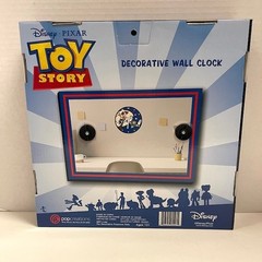 Disney Pixar Toy Story Woody Buzz Lightyear Wall Clock Blue New