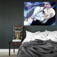 V6153 Yuri Girls Love Kiss Hot Sexy Anime Art Decor WALL POSTER PRINT