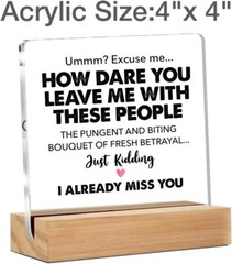 Funny Office Gifts for Coworkers – Going Away Gifts for Coworkers Women Men