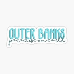 The Outer Banks Paradise on Earth NC Vinyl Decal Sticker – 9 » inches