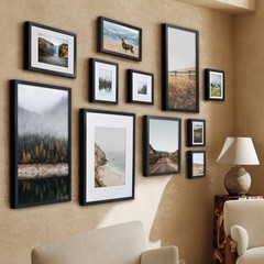 5×7 Picture Frame with Shatter-Resistant Glass – Use as 4×6 Frame with Mat