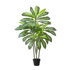 Uimoso 5ft Artificial Dracaena Tree in Pot Indoor Home Decor Faux Fake Plant