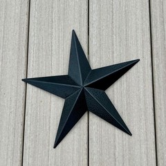 New!! Amish Barn Star Heavy Gauge Rust Resistant Steel – Hammered Finish