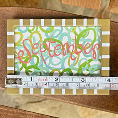 Happy Everything! Coton Colors – Magnetic Dry Erase 18in Wall Calendar – NEW NIB