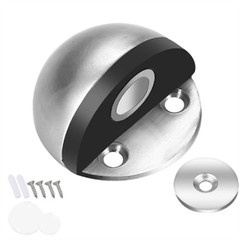 New Stainless Steel Magnetic Suction Anti-collision Semi-circle Door Stopper jj