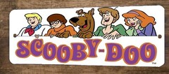 Scooby Doo 4×12 Metal Wall Sign Marquee Banner Poster #1