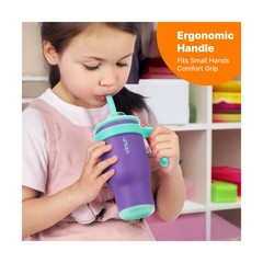 VINUR Insulated Tumbler with Handle 17 oz Stainless Steel Double Wa… Fast Ship
