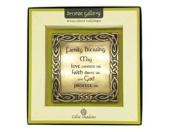 Royal Tara Family Blessing Bronze Plaque Wall Hanging Housewarming Handcrafted