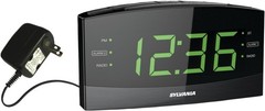 Unknown PCR1989BT 1.8″ Jumbo Digit Clock W/ AM/FM Radio Bluetooth & Dual