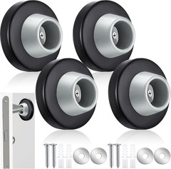 Concave Wall Door Stopper Door Bumper Stainless Steel Wall Protector Flush Bumpe