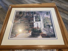 Home Interiors * Botanical Retreat Solid Oak 28x 24”