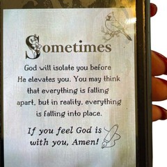 Vintage Religious Inspirational Wall Art Print Motivational Quote About Gods Pla