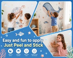 Spider Hero Removable Wall Sticker Vinyl Decal for Kids Bedroom Home Decor, Art