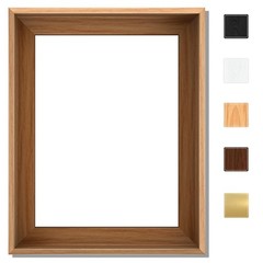 Canvas Floater Frame -Floating Frame for 1 1/4″ Deep Canvas Multiple Sizes