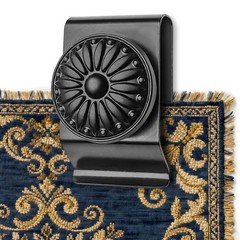 Tapestry Wall Hanging Clamps 4 Pack Textile Art Decoration Hangers Black