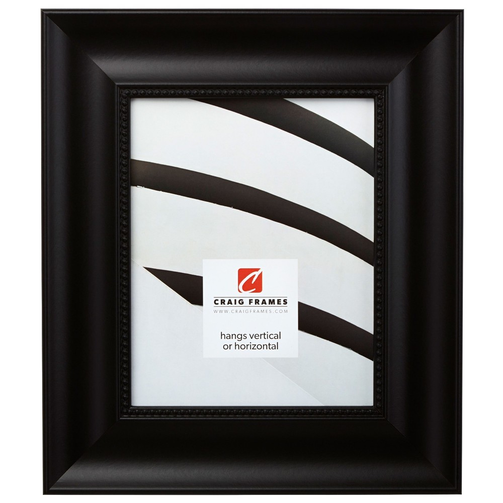Craig Frames Impression Ornate, 2.75″ Traditional Black Picture Frame