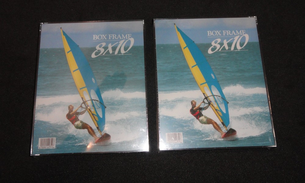 Two 8 X 10 Box Frames / Picture Frames / Display MCS Industries NOS