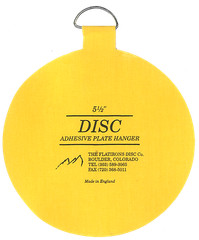 Original Invisible Disc Adhesive Plate Hangers Set of 4×5.5″