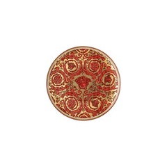 Versace – Flat Plate 17Cm Medusa Garland Red Versace – Christmas Edition 2023