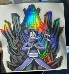 6″ Spotholographic Weatherproof Sticker Obito Madara