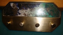 wall Mount Keys Holder Modern solid brass and color art deco Design