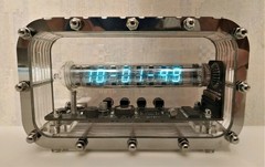 One piece Case ONLY of 4 enclosure design variation nixie tube clock IV-18 VFD