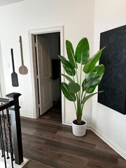 6ft Artificial Bird of Paradise Tree Faux Banana Leaf for Indoor/Outdoor Decor