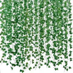 12 Pack Fake Ivy Vines – 84 Feet of Lifelike Hanging Greenery for All Occasions