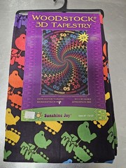 3D WOODSTOCK TAPESTRY-50TH ANNIVERSARY-3 DAYS OF PEACE & MUSIC-60X90-Wallhanging